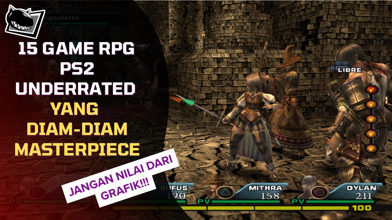 15 GAME RPG PS2 Underrated yang Diam-Diam Masterpiece