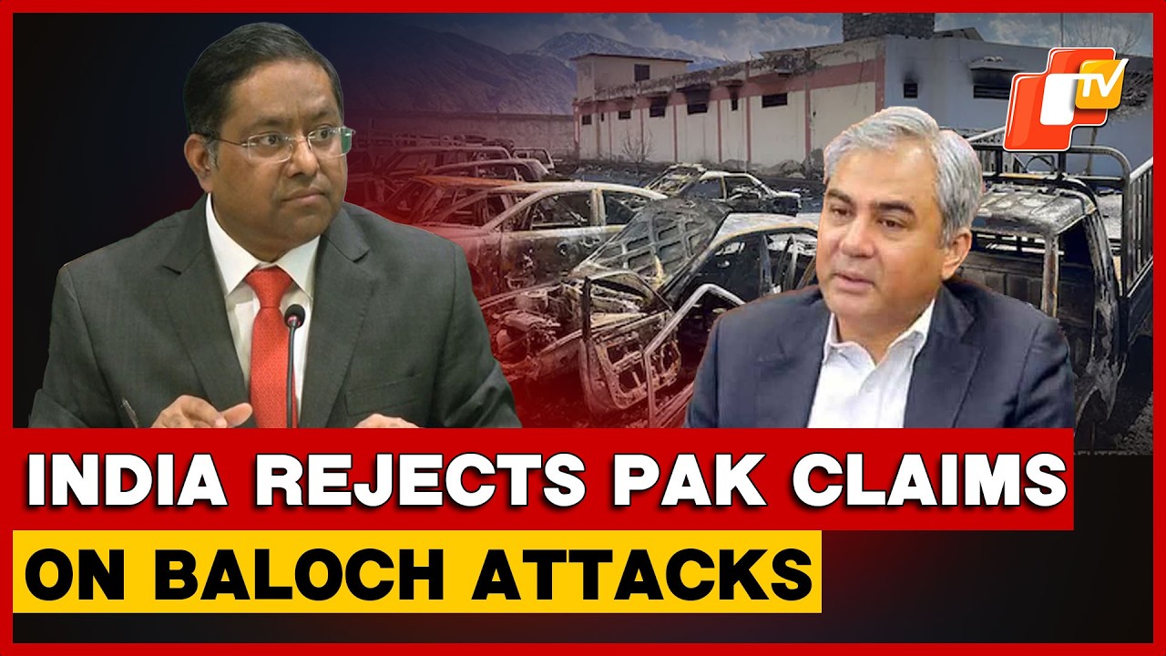 India Rejects Pakistan&rsquo;s Balochistan Allegations, Cites Islamabad&rsquo;s &lsquo;Internal Failings&rsquo;