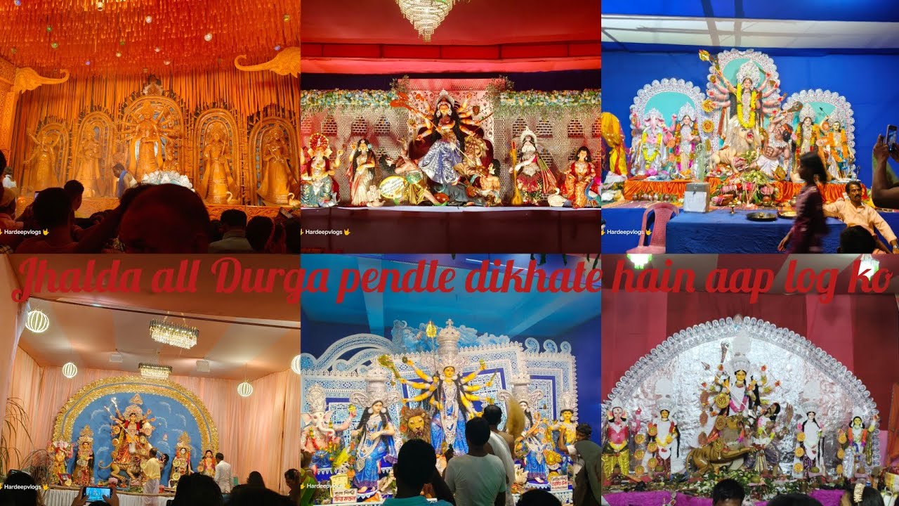 🌸 "Jhalda Durga Puja Vlog 2025 – পূজোর আলো, প্রতিমা আর আনন্দ "