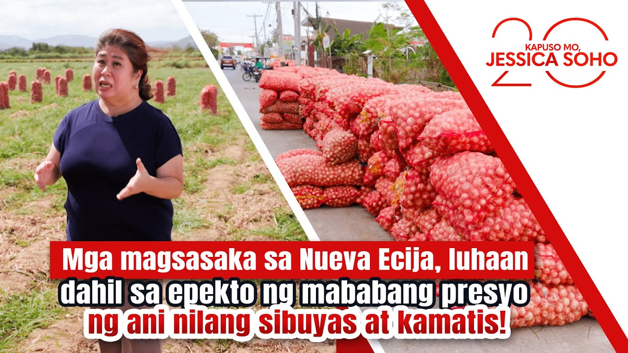 Mga magsasaka, luhaan dahil sa epekto ng mababang presyo ng ani | Kapuso Mo, Jessica Soho