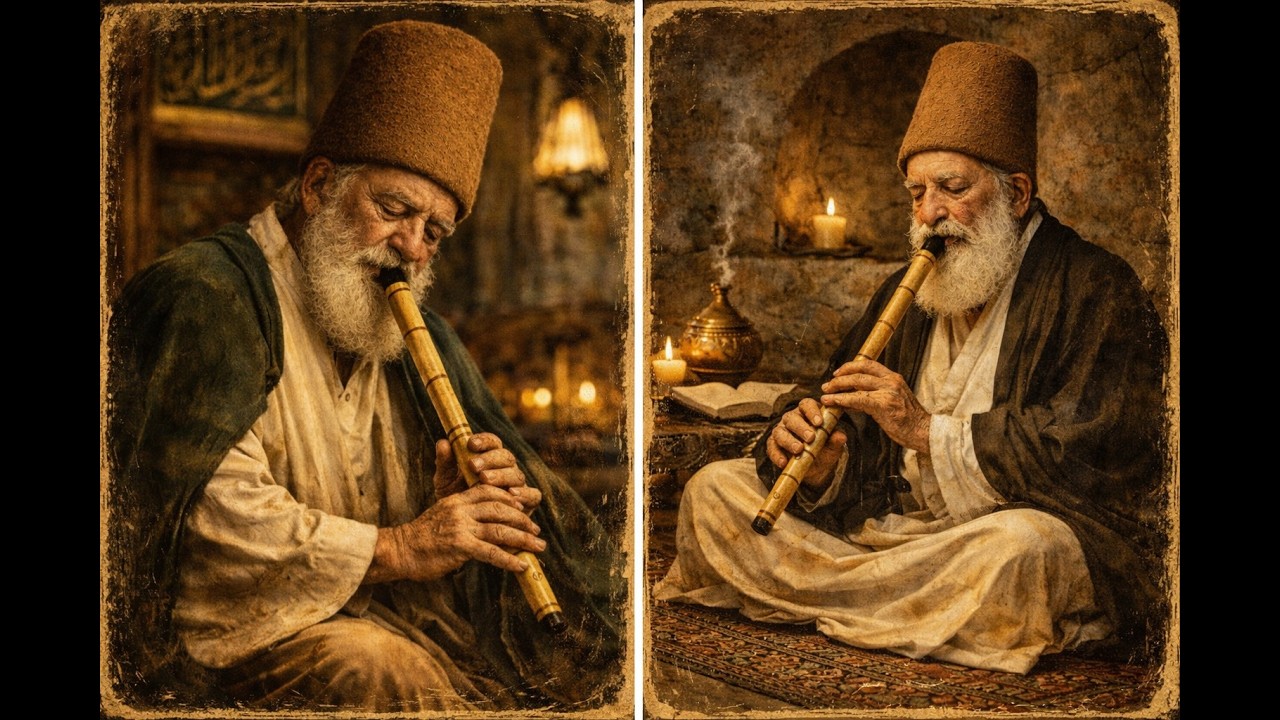 432 Hz Sufi Ney Ferahnak Makamı – Ferahnak Maqam | 2 Hours Deep Meditation & Spiritual Healing