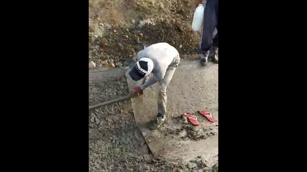 طريقة عمل صنبور الخرسانة ( fosse béton ) - 10 km في شهر