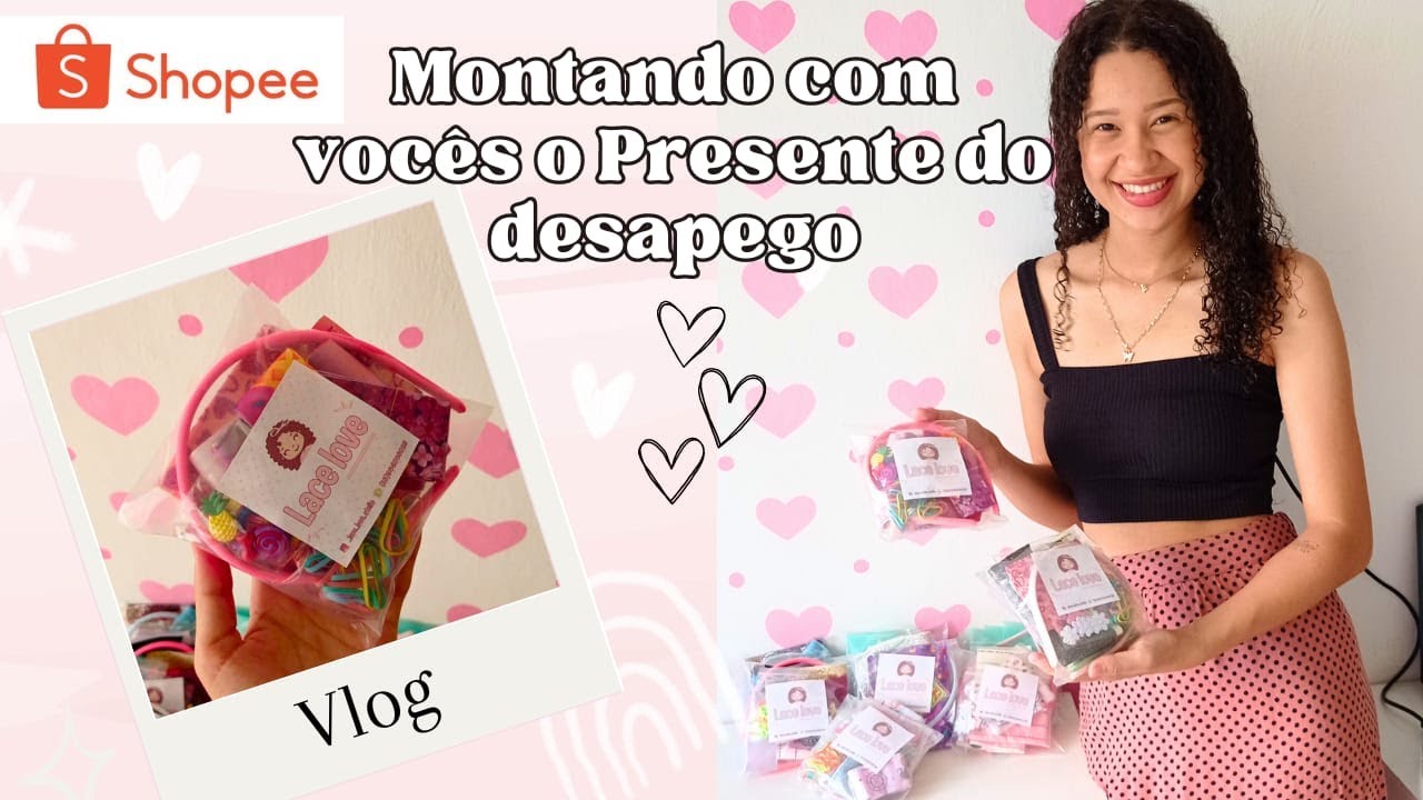 Montando todos os presentes do desapego com vocês✨