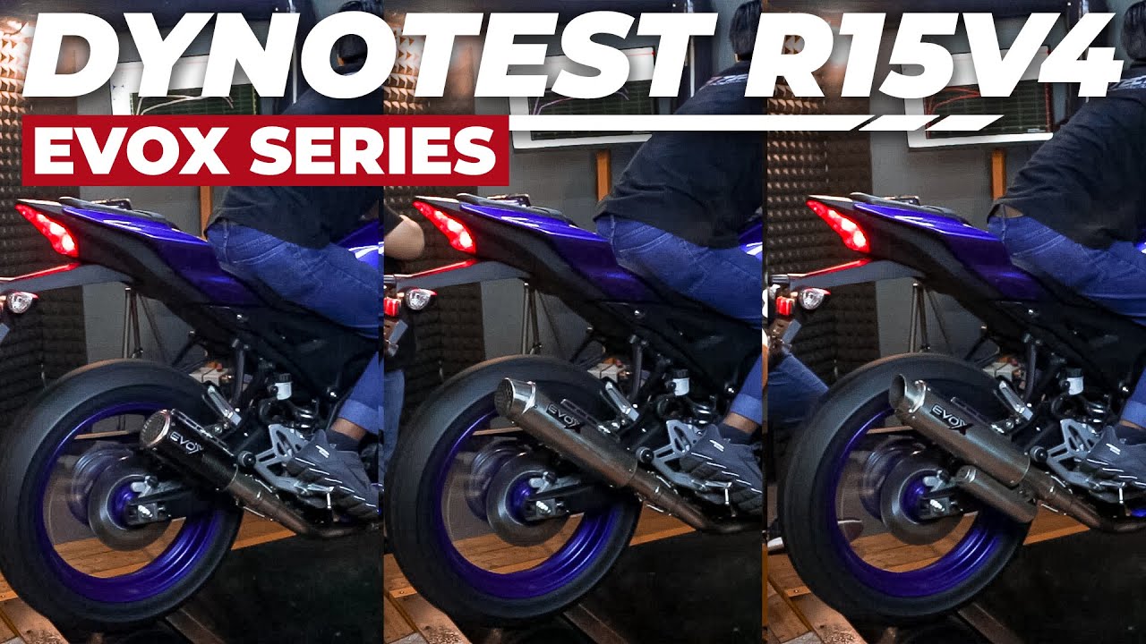 Dyno Test Yamaha R15V4 / R15M Knalpot 3Tech EVOX Series