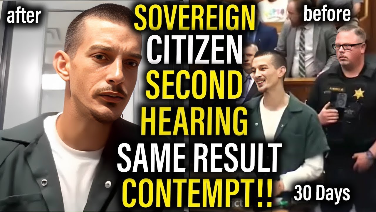 Defendant Tries to Reject His Name in Court — Judge Responds With Contempt