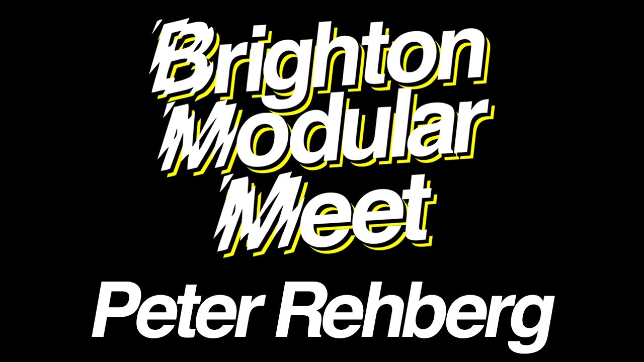 Peter Rehberg live at Brighton Modular Meet 2017