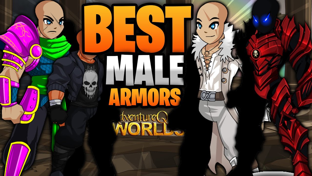 The Best Male Armors in AQWorlds!