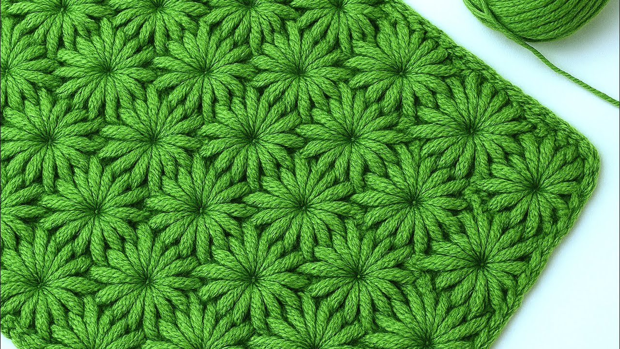 🌟 WOW! Beautiful Knitting Star Pattern | Easy Step-by-Step Tutorial
