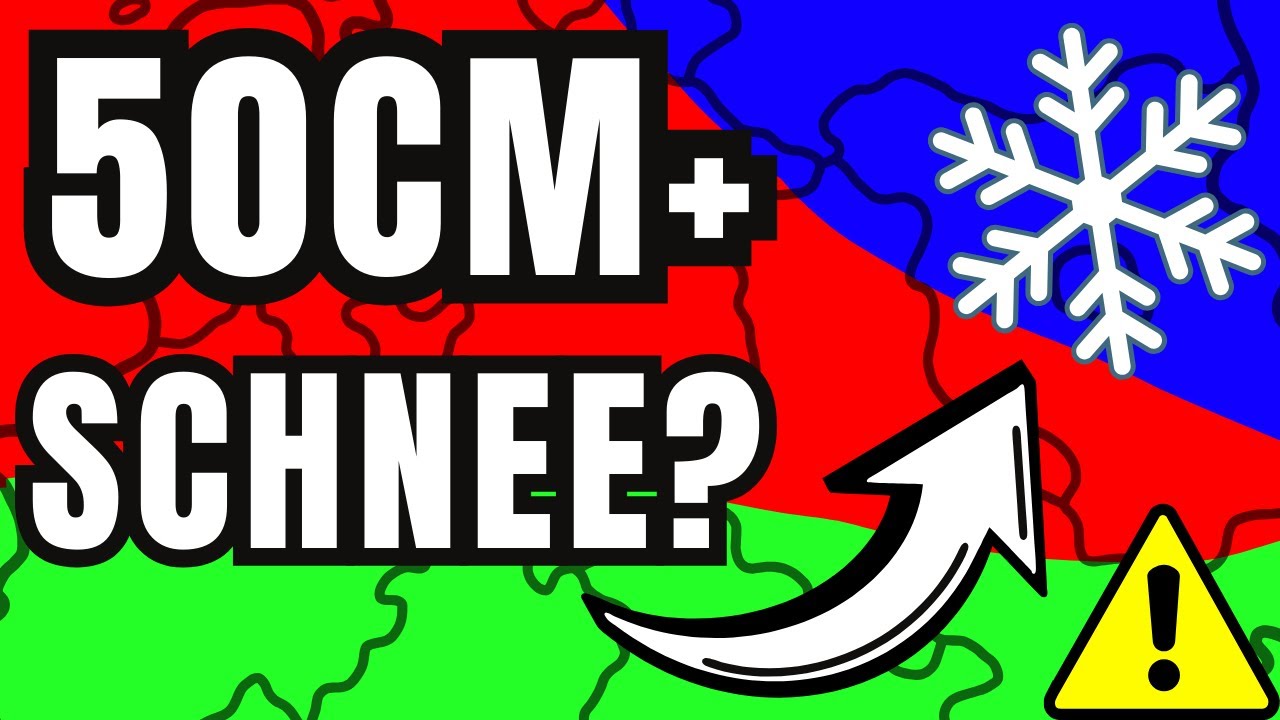 50 CM SCHNEE! 🚨 Verkehrskollaps droht – Hier wird es jetzt gefährlich!
