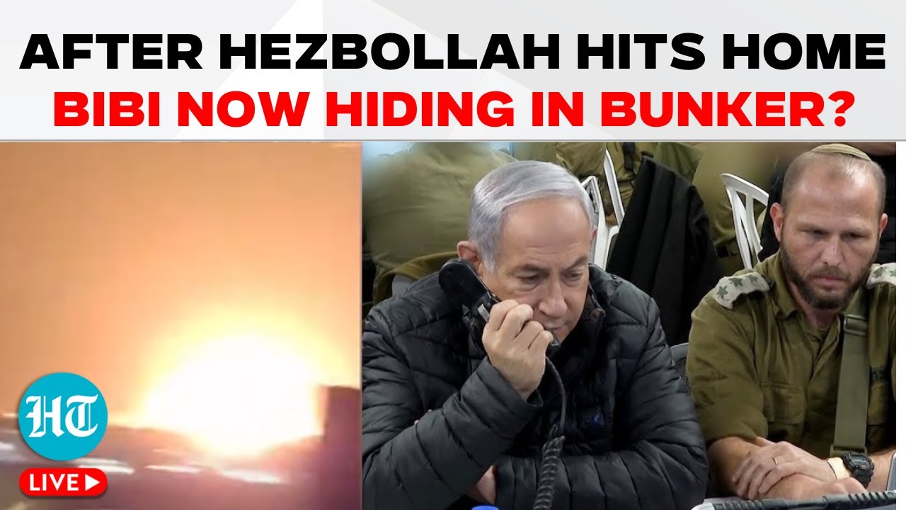 Hezbollah Drones Hit Netanyahu&rsquo;s Home, Bibi Hiding in Bunker | IDF Can't Keep Own PM Safe? | Israel