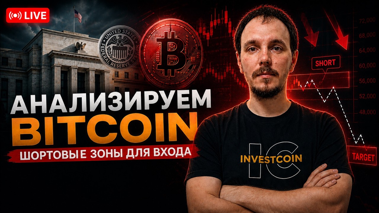 Bitcoin лонг или шорт ? Разбираем сценарии по Биткоину и альтам