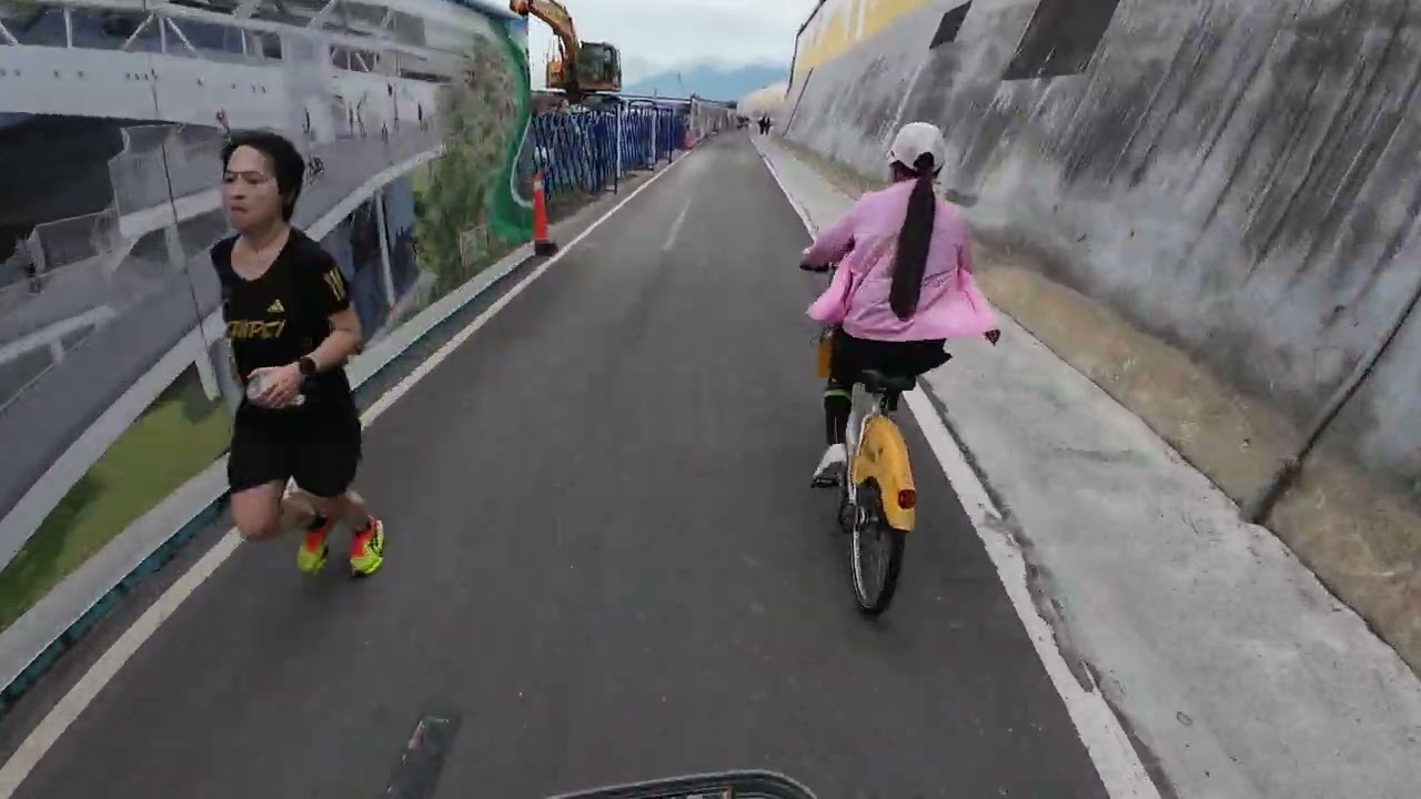 youbike騎行：台北轉運站  至  社子島島頭觀景平台