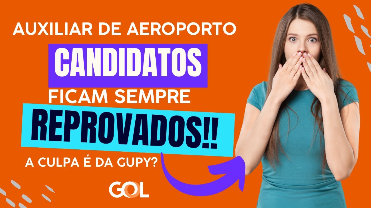 Requisitos para AUXILIAR de Aeroporto da GOL