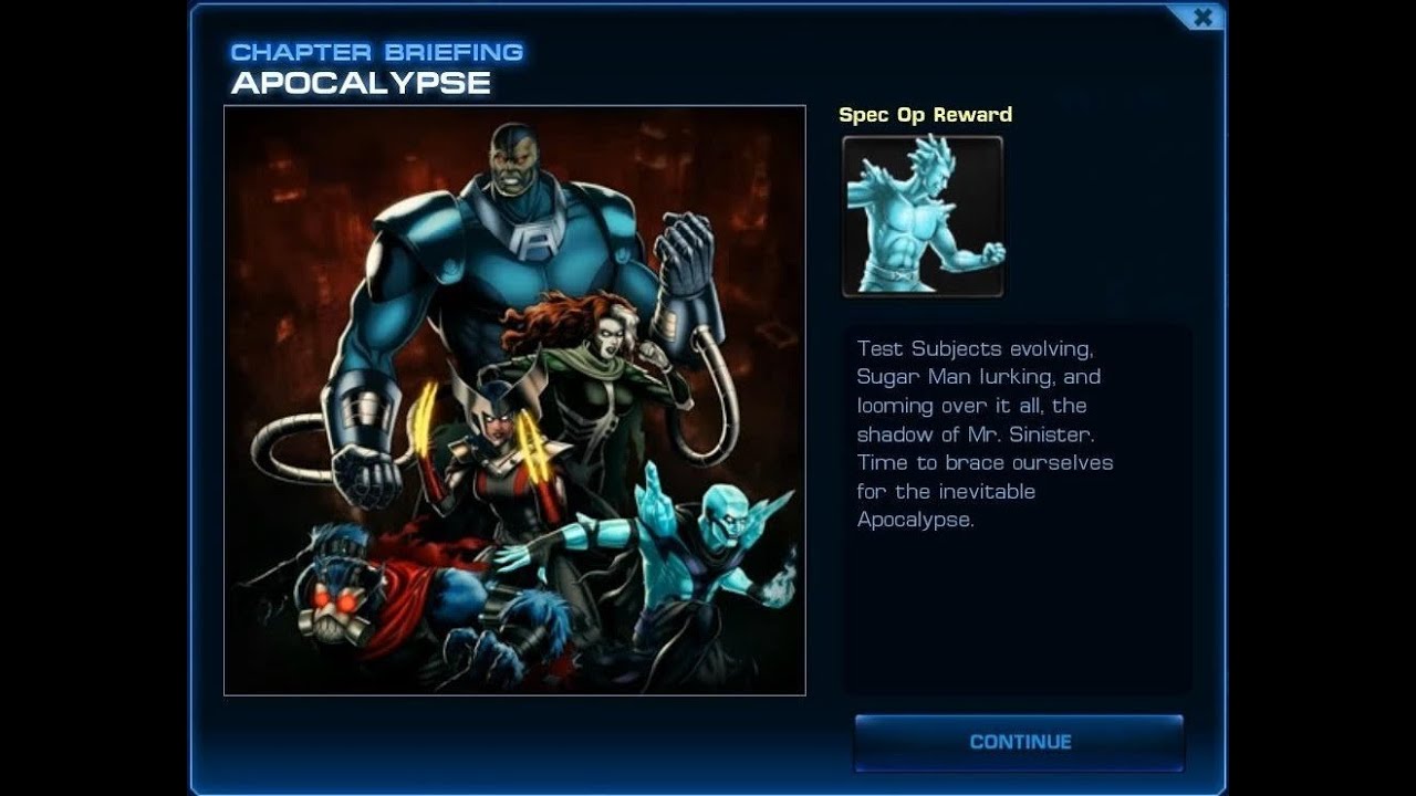 Marvel Avengers Alliance Special Operation 16: Apocalypse, Pt2