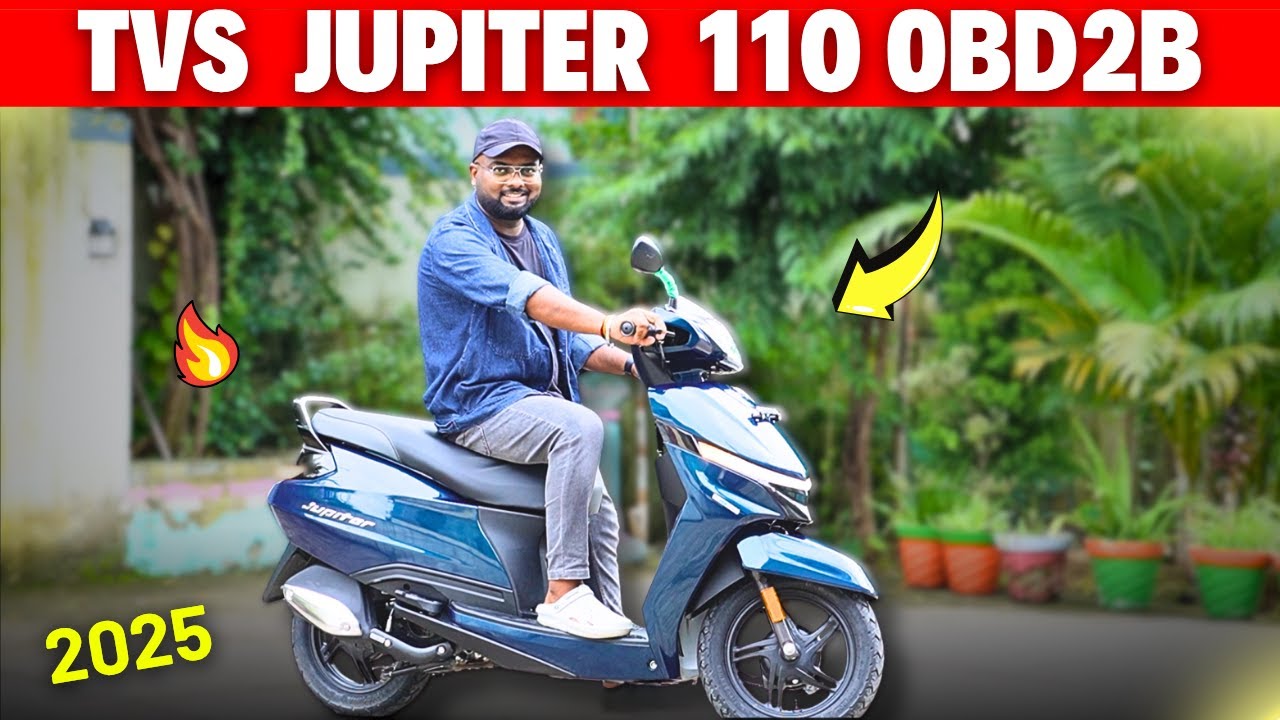 New TVS JUPITER 110 - Latest OBD2B Model⚡| Review 2025 🔥