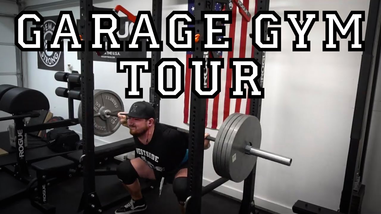 ONE CAR GARAGE GYM TOUR