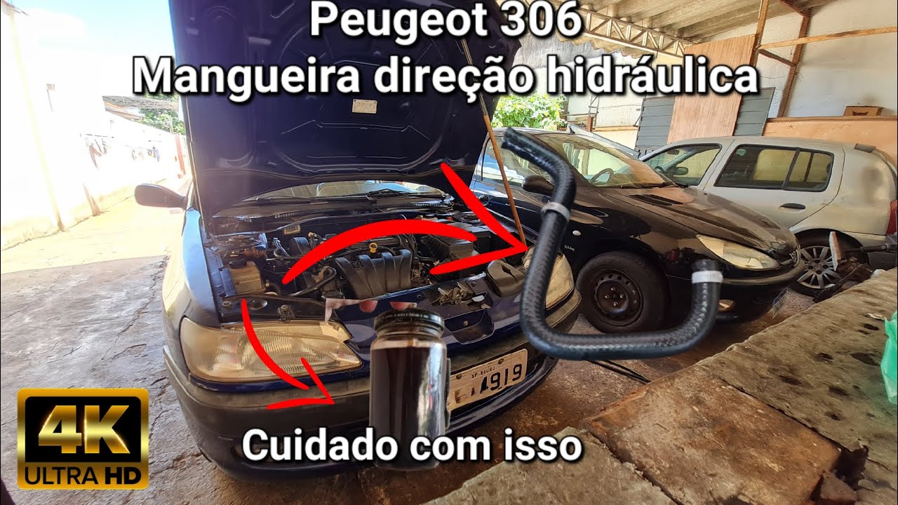 Peugeot 306: Corrigindo problemas da direção assistida !