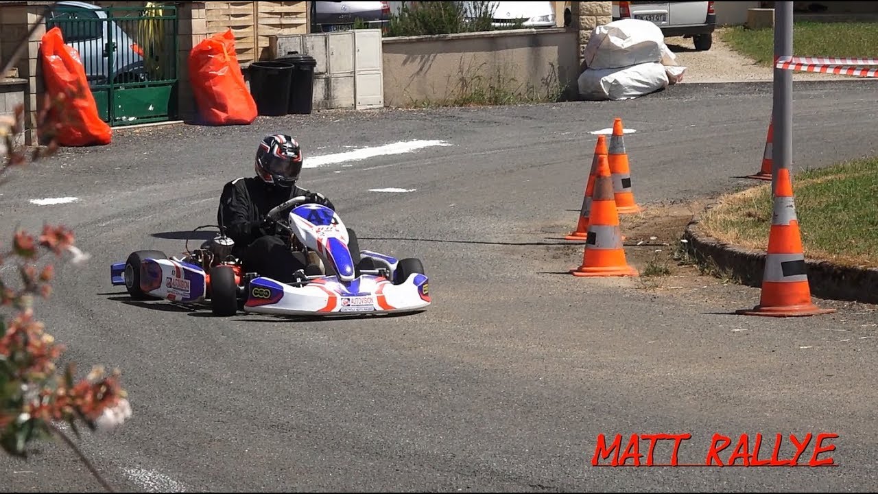 Course de karting en ville dans Rignac [HD] [Big Show & Crash]