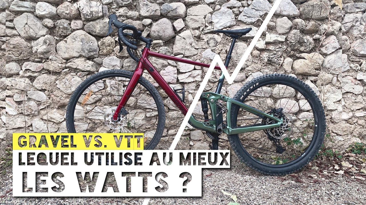 Gravel vs. VTT : pourquoi popeye gaspille mes watts ?