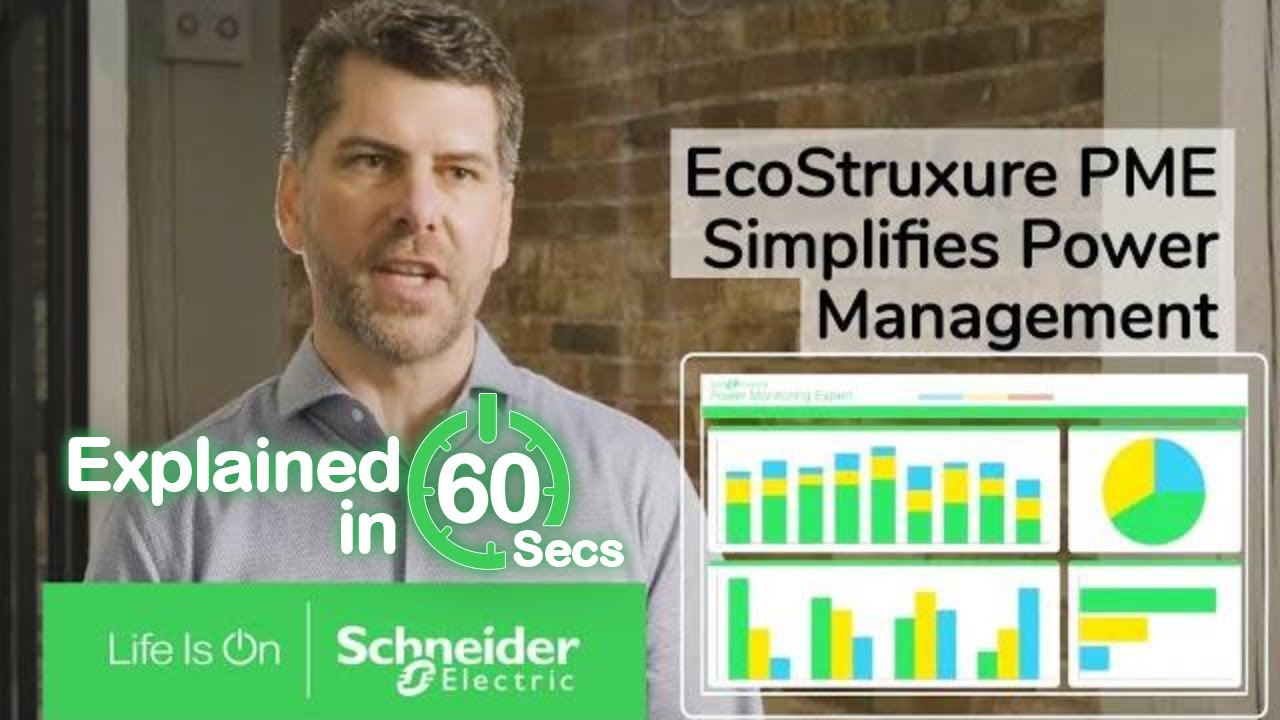 EcoStruxure: эксперт по мониторингу электропитания за 60 секунд | Schneider Electric