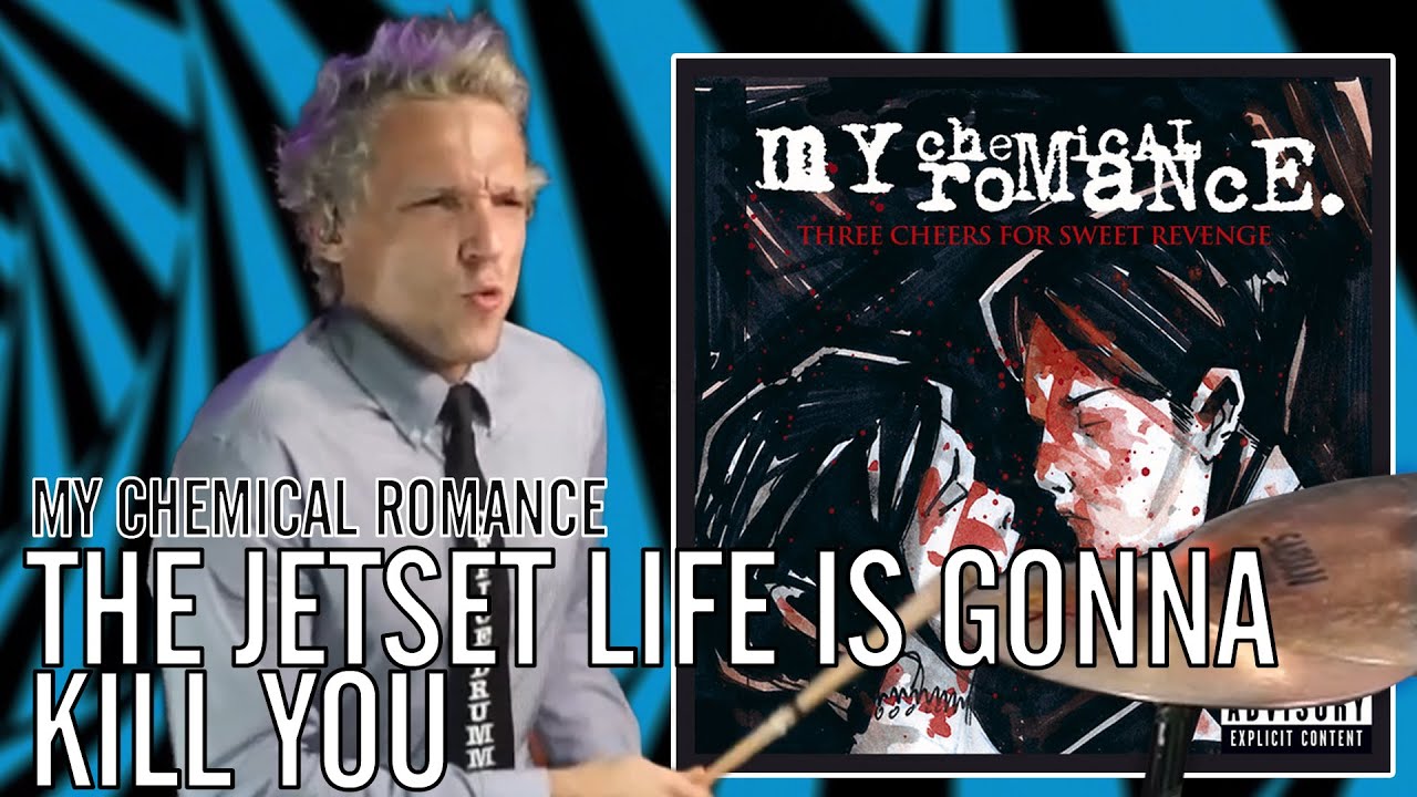 My Chemical Romance - The Jetset Life is Gonna Kill You | Office Drummer [First Time Hearing]