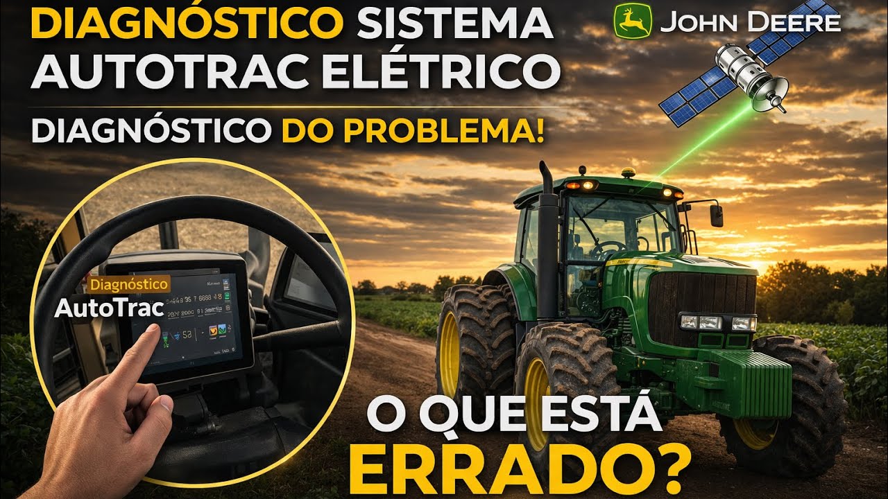 Diagnóstico Sistema AUTOTRAC Elétrico | John Deere