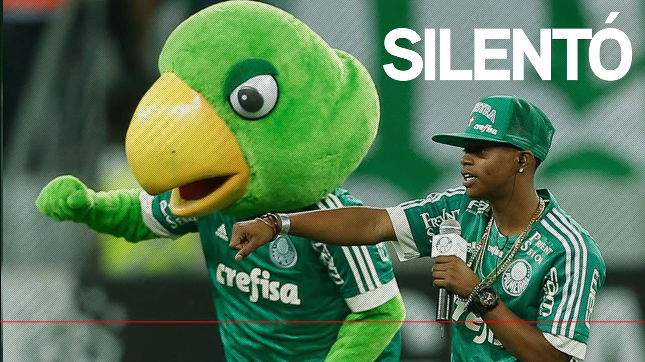 Bastidores da visita do rapper Silentó ao jogo do Palmeiras