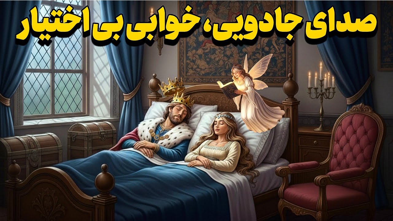 قصه شب| فقط صدا کافیه تا چشمهات بسته بشه |داستان پری راستگو