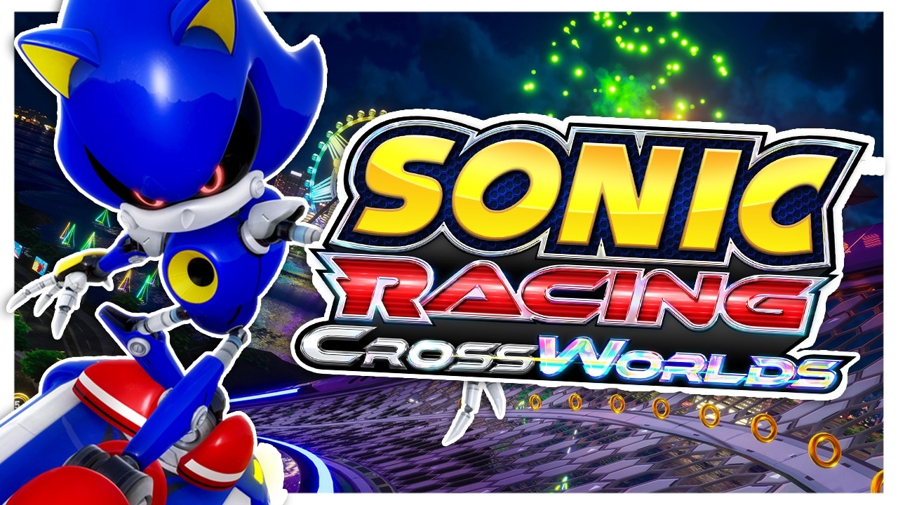 МЕТАЛ СОНИК ИГРАЕТ В SONIC RACING CROSSWORLDS!!!