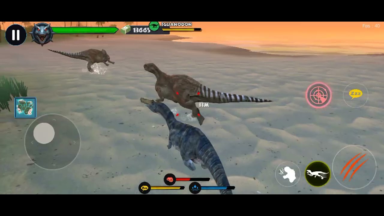 (Jurassic clash) suchomimus gameplay