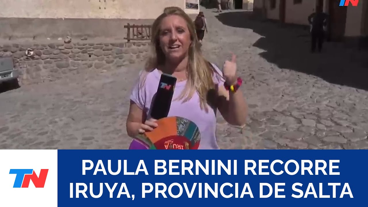 TE SIGO HASTA EL ÚLTIMO RINCÓN DEL PAÍS: Paula Bernini y el equipo de TN en Iruya, Salta