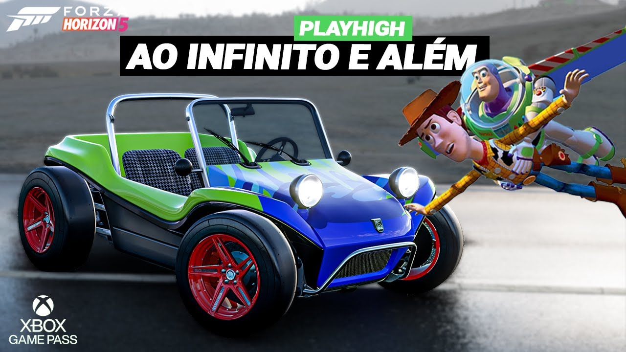 FORZA HORIZON 5: Tunando e Testando o novo Buggy Meyers Elétrico com estampa do Toy Story
