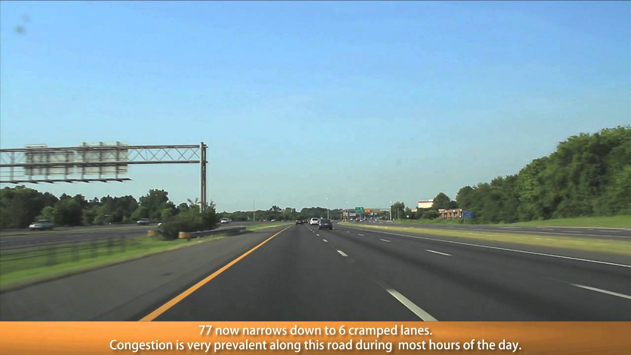 I-77 Charlotte, NC (Exits 1 To 11A)