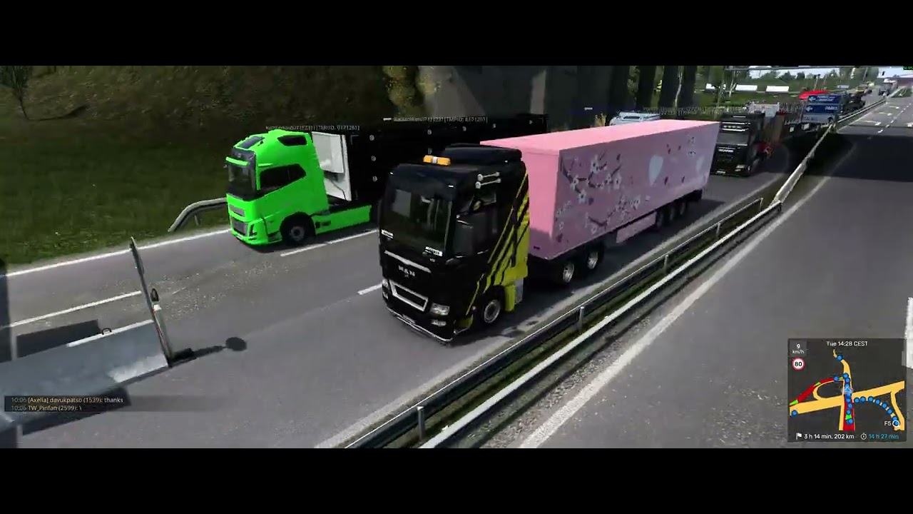 Euro Truck Simulator 2 TMP Dover - Brussels Wrong Way Driver