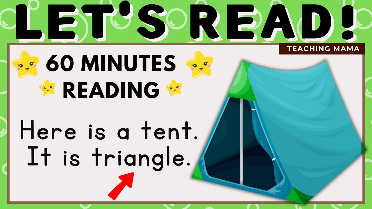 LET'S READ! | READING COMPILATION | PRACTICE READING ENGLISH | 1 HR ENGLISH READING | TEACHING MAMA