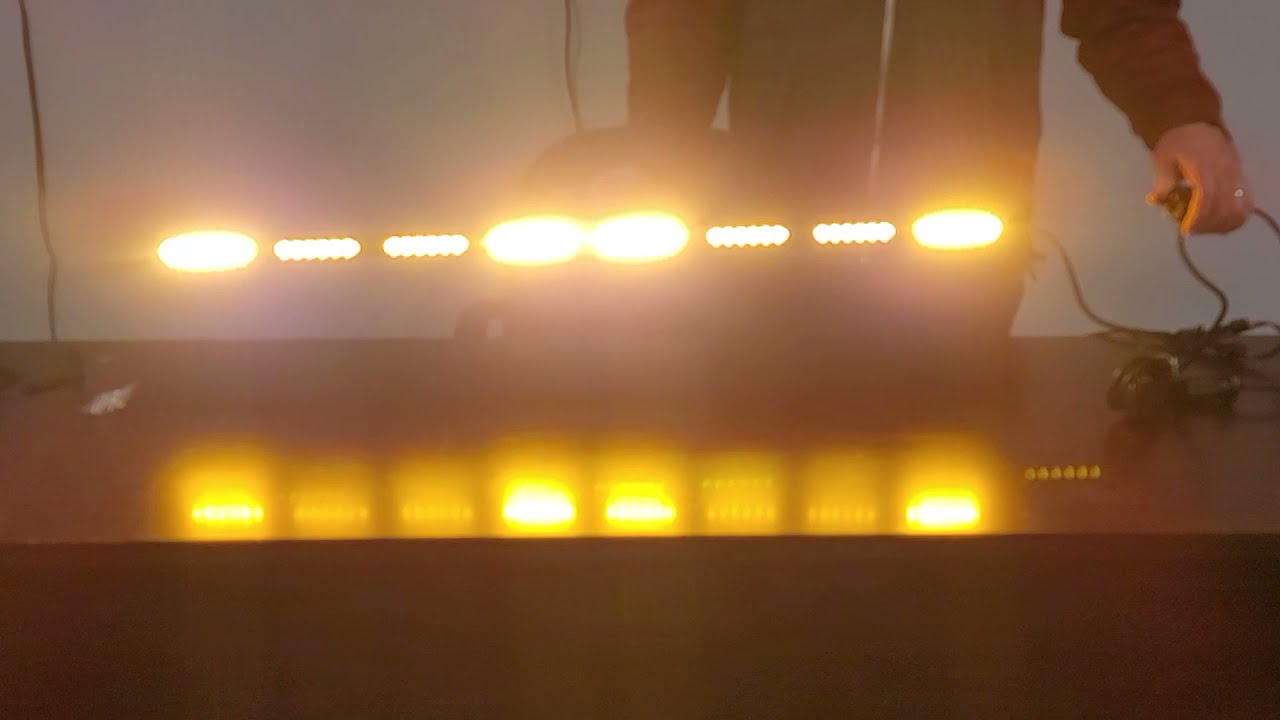 LED Outfitters - Micro Slim Ultra 8 Head Warning Bar & Traffic Advisor