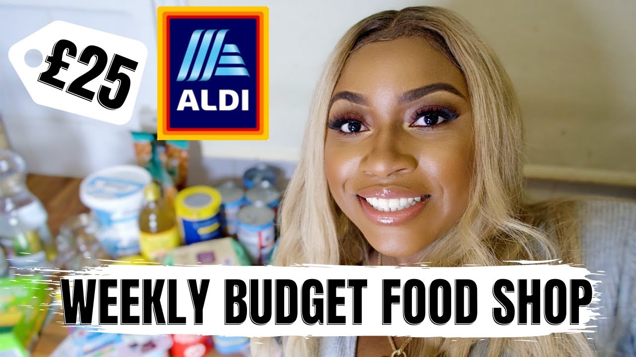 £25 BUDGET ALDI FOOD SHOP FOR ONE PERSON || LOW CARB MEAL IDEAS
