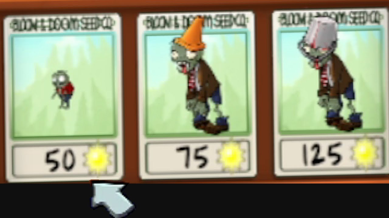 playing as the zombies on PvZ Replanted.. but the child got turned into an atom