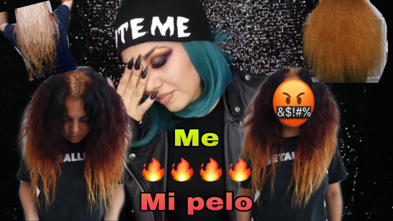 FAIL Me DESTRUYERON  y QUEMARON TODO mi CABELLO - story time