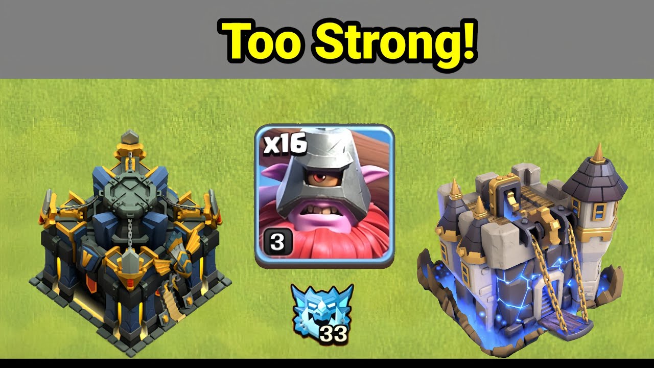 Th17 vs Th18 thrower and log launcher attack strategy 
