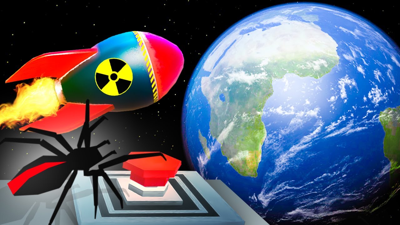 BLOWING UP EARTH With a Nuke to Kill Every Spider - Kill it with Fire