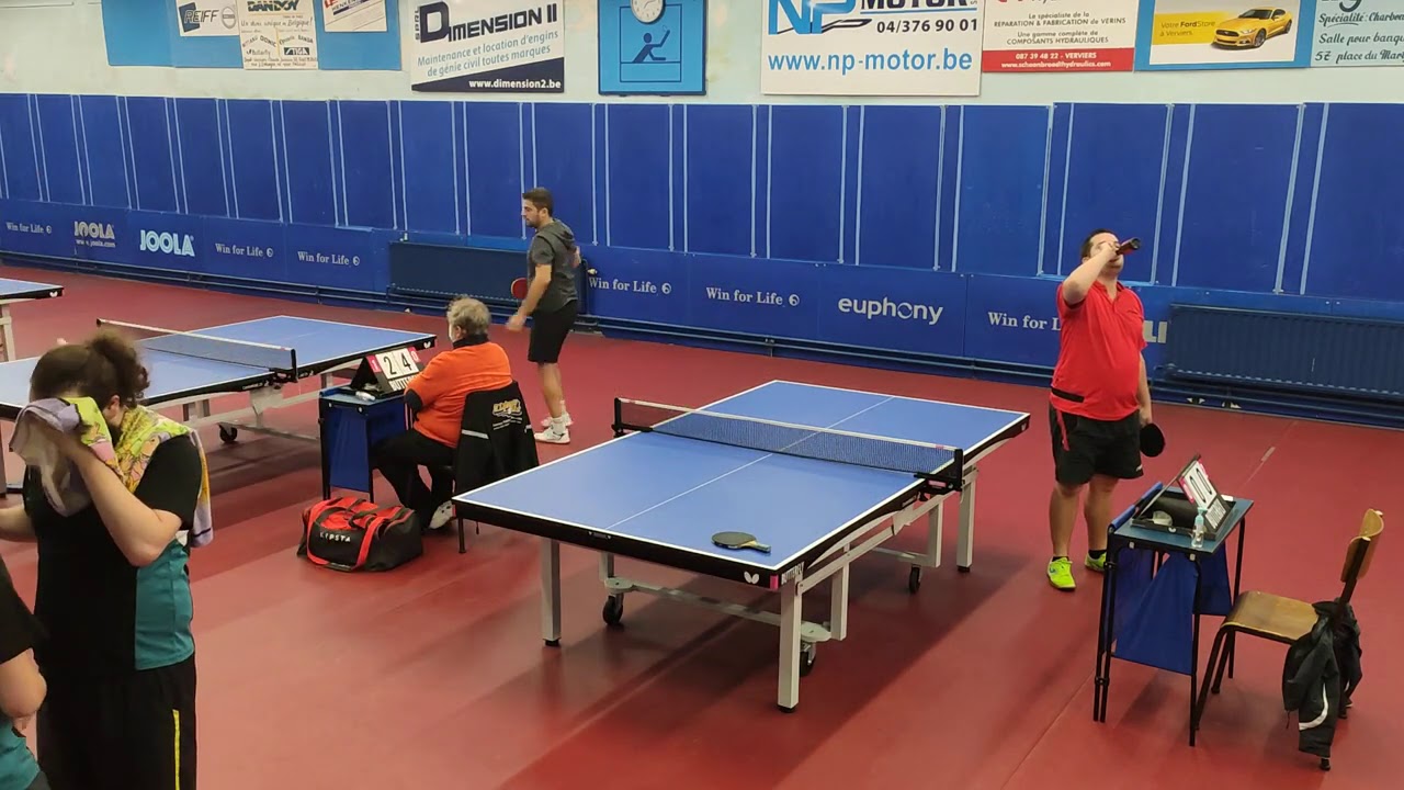 Match 1 - Thomas Dreze vs Damien Louis