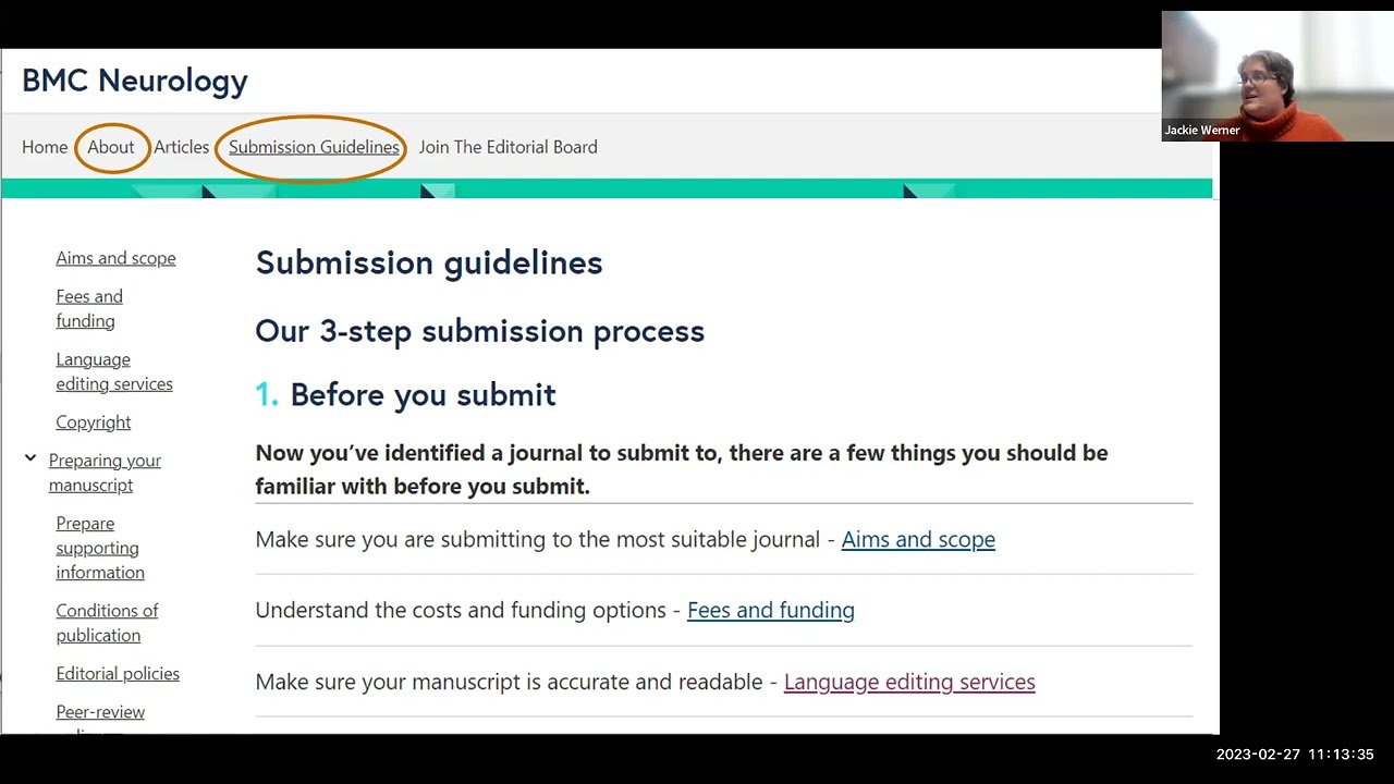 Choosing a Journal for Publication