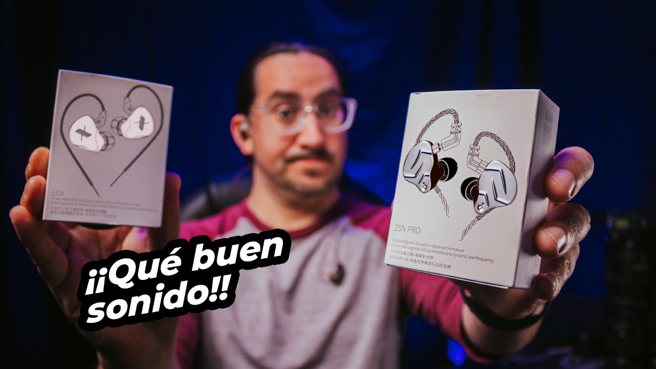 Audífonos KZ | modelos ZSN PRO & EDX