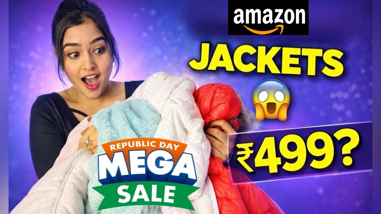 Amazon republic day Sale Jacket Haul 🧥🔥 | Huge Discounts 