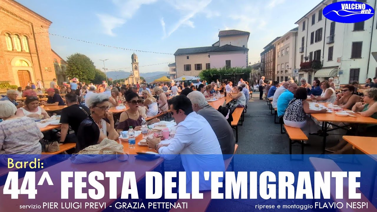 Bardi: 44^ FESTA DELL'EMIGRANTE