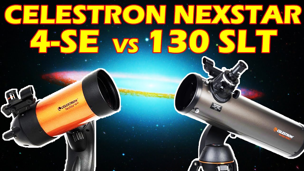 CELESTRON NEXSTAR 4SE против 130 SLT