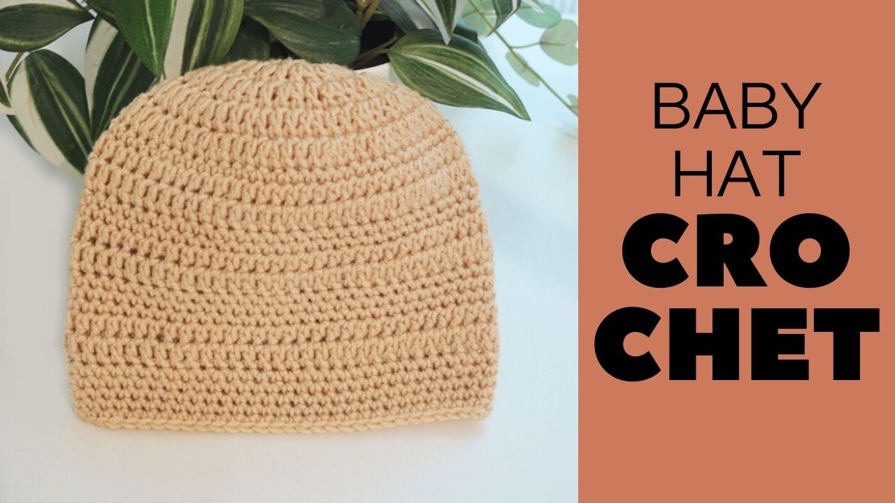 Beginner Crochet Toddler Hat Tutorial &ndash; Fast & Simple Beanie 🤍🤍🤍