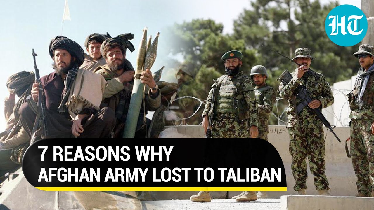 Trained by Americans, defeated by Taliban: Why Afghan forces collapsed like a house of cards