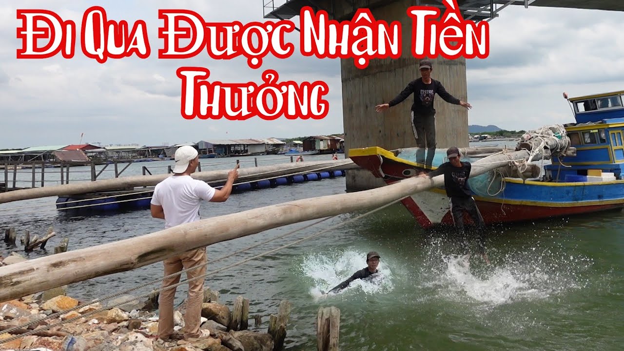 Bà 8 Phong Nhận Thử Thách Đi Thăng Bằng Ra Ghe Nhận Tiền Và Cái Kết